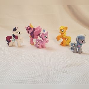 My Little Pony set of 5 mini figures